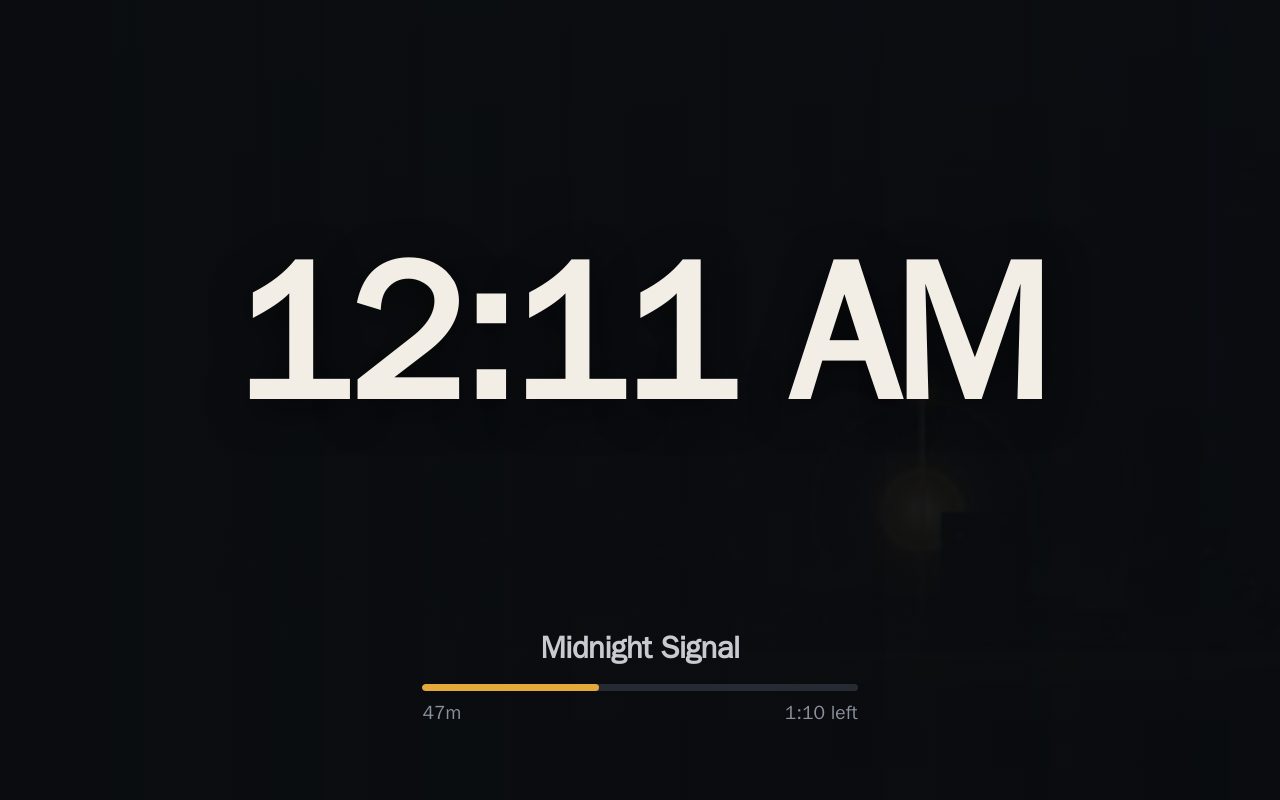 Big Clock template